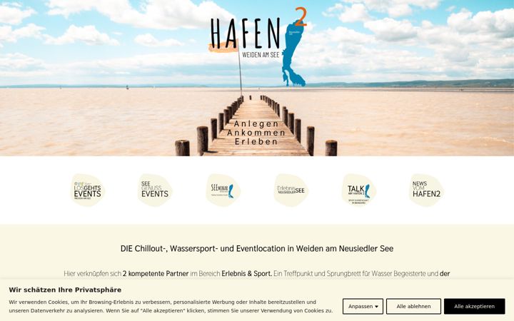 Screenshot of hafen2.at