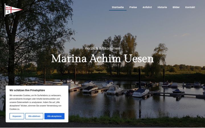 Screenshot of hafenachim.de
