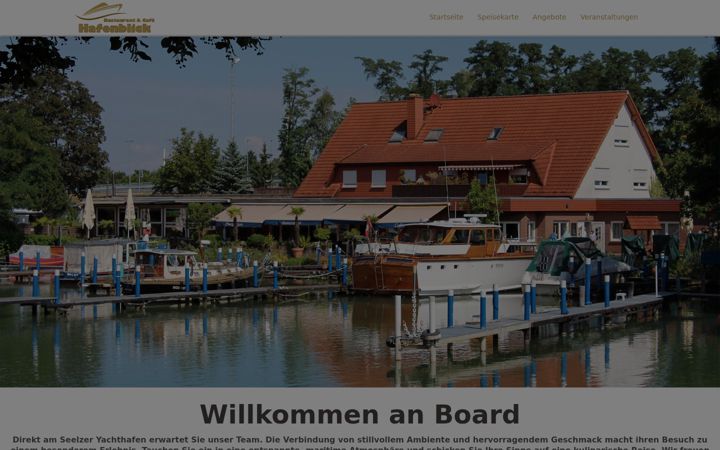 Screenshot of hafenblick-seelze.de
