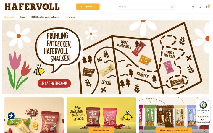 Screenshot of hafervoll.de