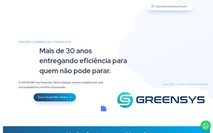 Screenshot of hafiderp.com.br