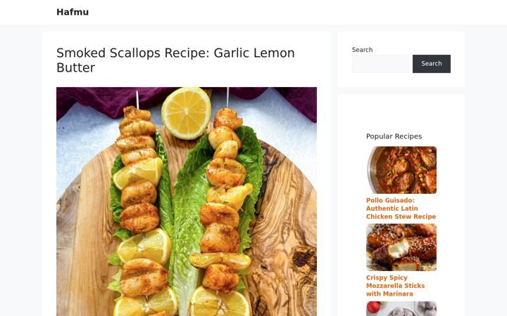 Screenshot of hafmu.com