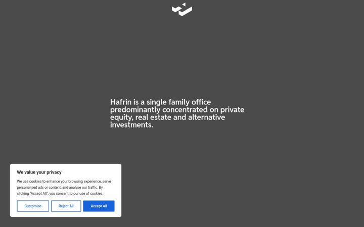 Screenshot of hafrin.com