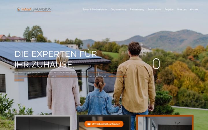 Screenshot of haga-bauvision.de