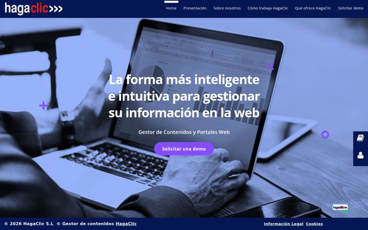 Screenshot di hagaclic.es