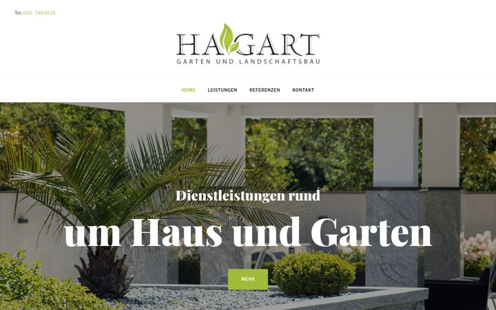 Screenshot of hagart.de