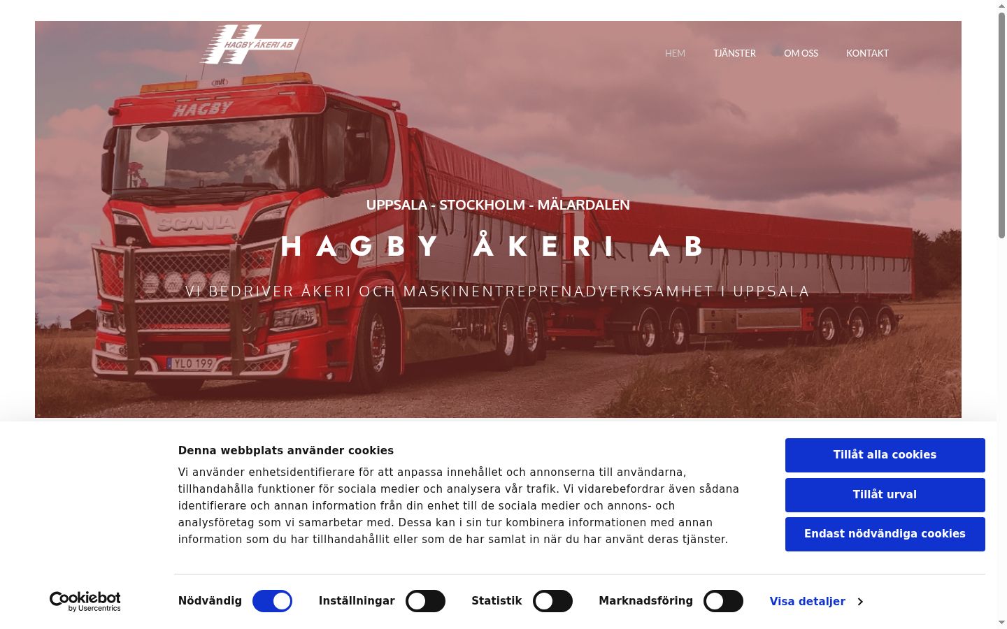 Zrzut ekranu banera zgody wyświetlanego przed jakąkolwiek interakcją