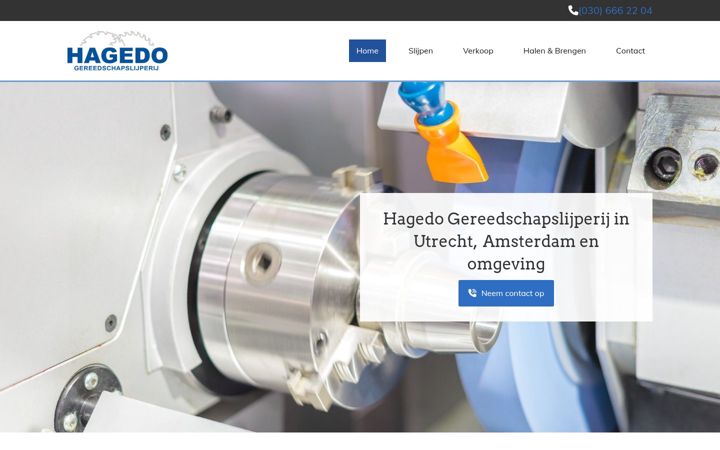 Skærmbillede af hagedo.nl