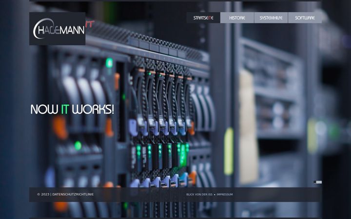 Screenshot of hagemann.it