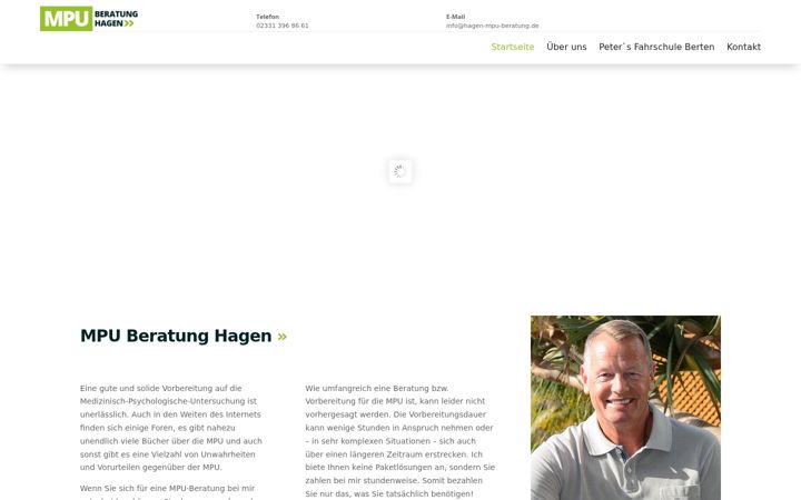 Screenshot of hagen-mpu-beratung.de
