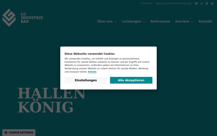 Screenshot of hagen-stahlbauservice.de