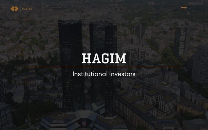 Screenshot of hagim.de