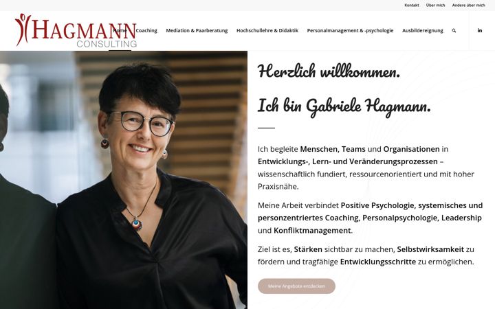 Screenshot of hagmann-consulting.com
