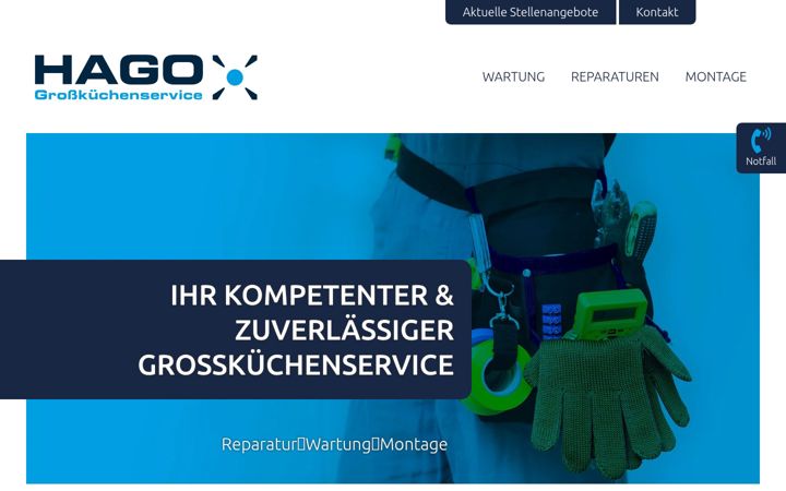 Screenshot of hago-gmbh.de