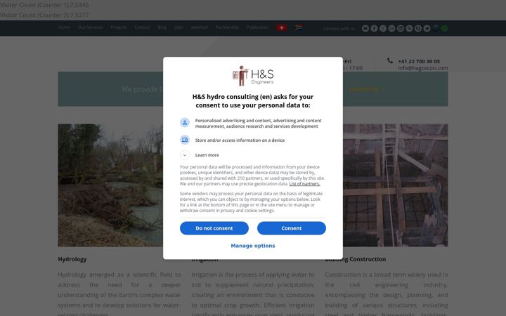 Screenshot of hagoscon.com