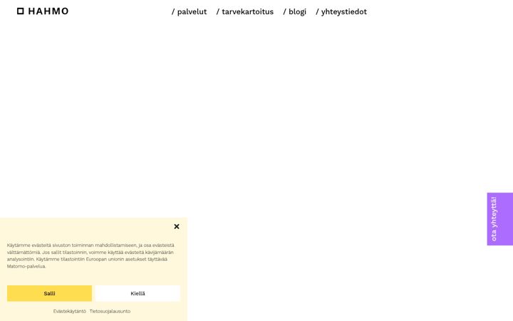 Screenshot of hahmo.fi