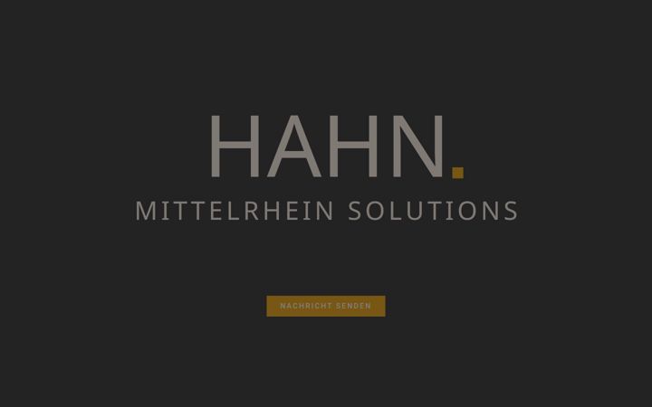 Screenshot of hahn-mittelrhein-solutions.de