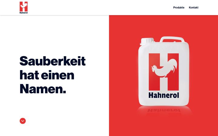 Screenshot of hahnerol.de