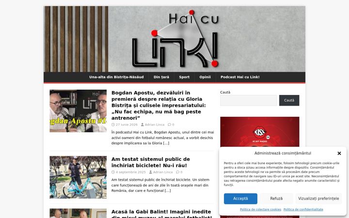 Screenshot of haiculink.ro