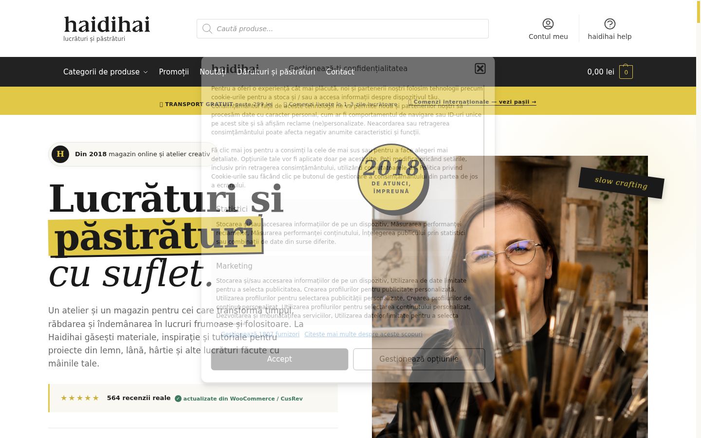 Kuvakaappaus suostumusbannerista, joka näytettiin ennen mitään vuorovaikutusta