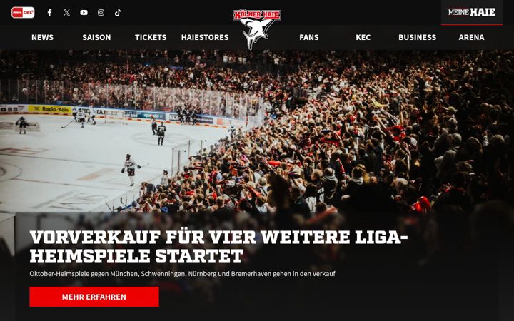 Screenshot of haie.de