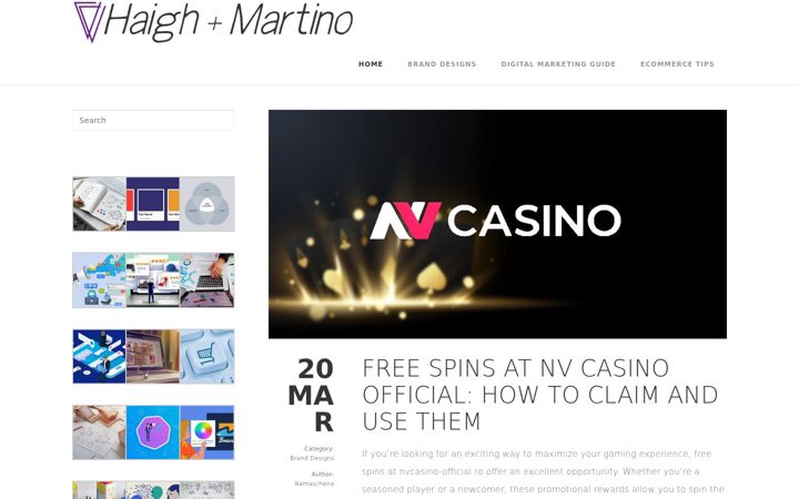 Screenshot of haighandmartino.com
