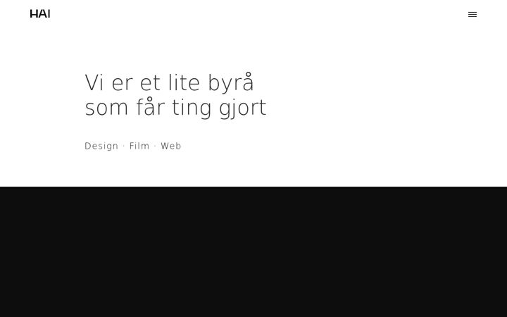 Screenshot of haiinteraktiv.no