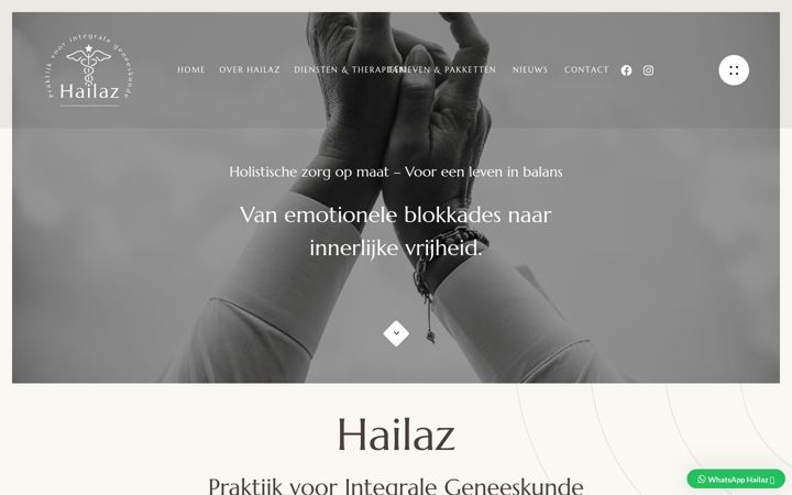 Screenshot of hailaz.nl