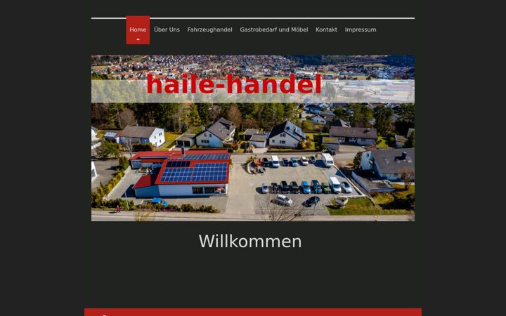 Screenshot of haile-handel.de
