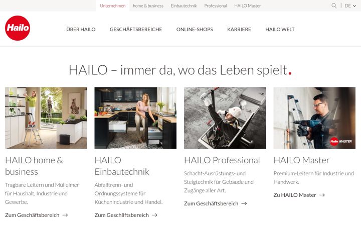 Screenshot of hailo.de