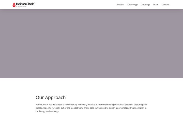 Screenshot of haimachek.com