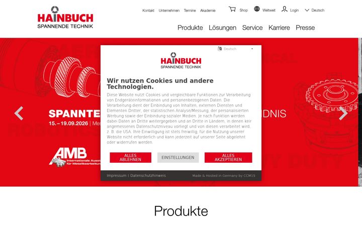 Screenshot of hainbuch.com