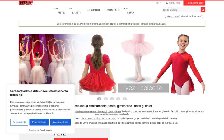 Screenshot of hainedecopii.ro