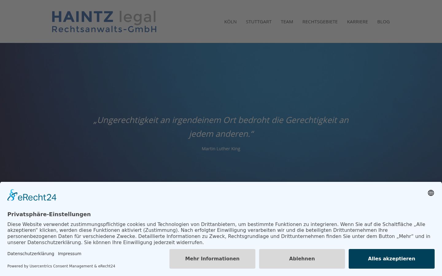 Screenshot van de toestemmingsbanner zoals getoond vóór enige interactie