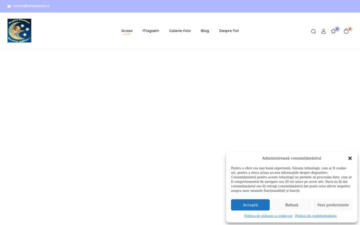 Screenshot of hainutedecopii.ro