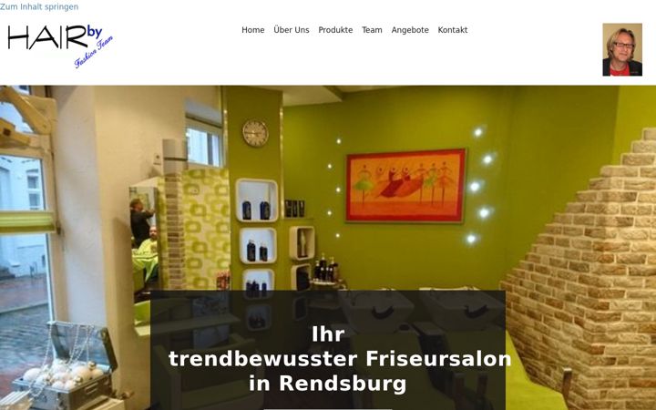 Screenshot of hair-by-fashion-team.de