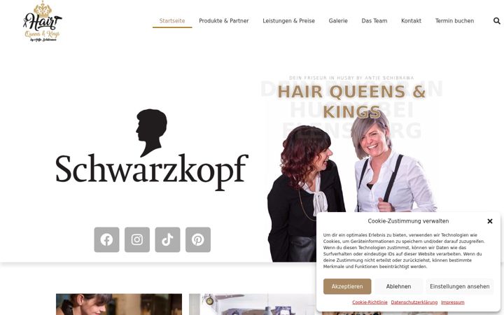 Screenshot of hair-queens-kings.de