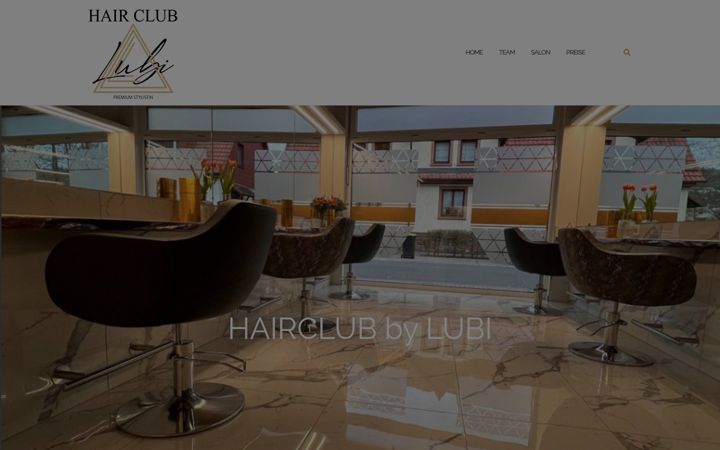Screenshot of hairclub-mosbach.de