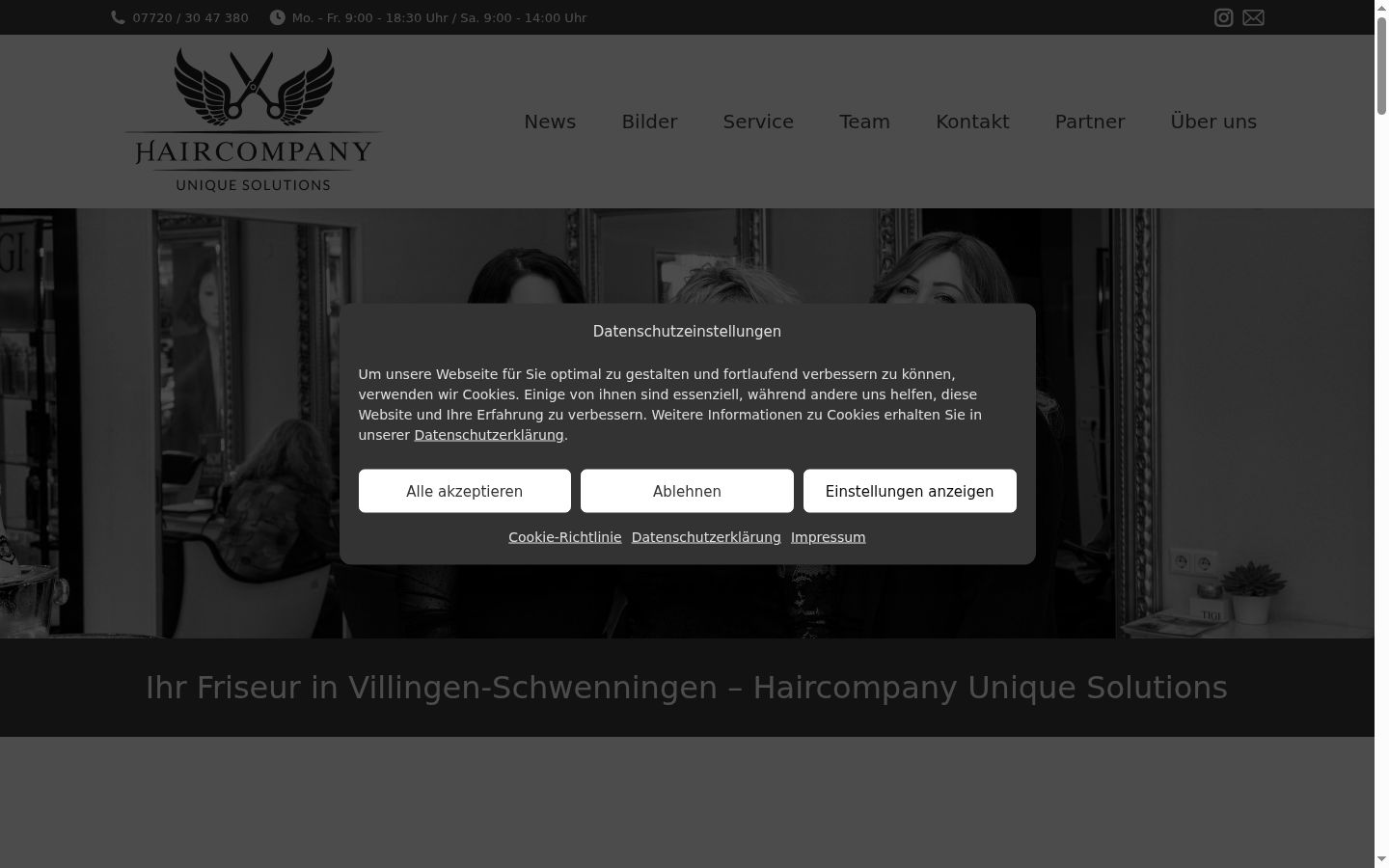Screenshot tal-banner tal-kunsens muri qabel kwalunkwe interazzjoni