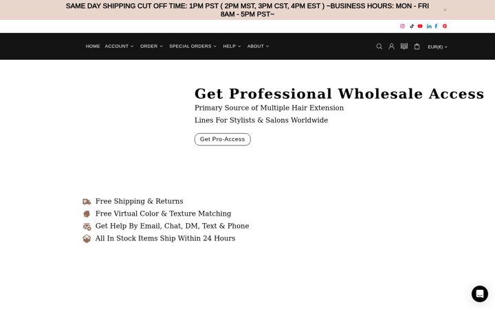Screenshot of haircompounds.com