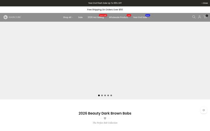 Screenshot of haircube.net