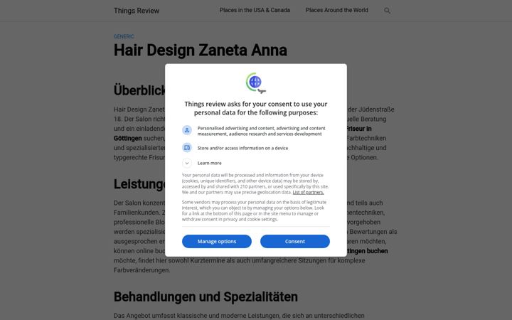 Screenshot of hairdesign-goettingen.de