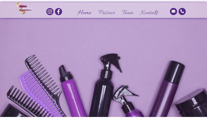 Zrzut ekranu hairdesign-gubela.de