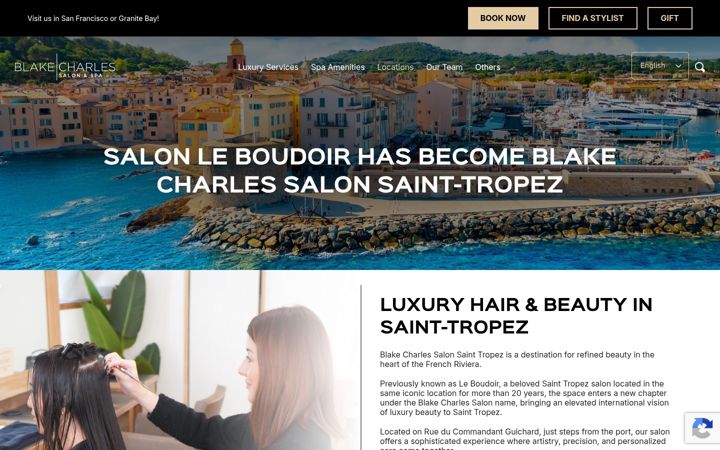 Screenshot of hairdresser-coiffeur-saint-tropez.com