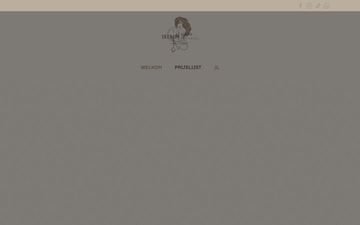 Screenshot of hairdressingirene.nl