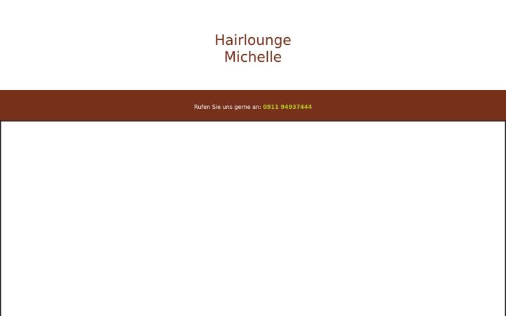 Screenshot of hairlounge-michelle.de