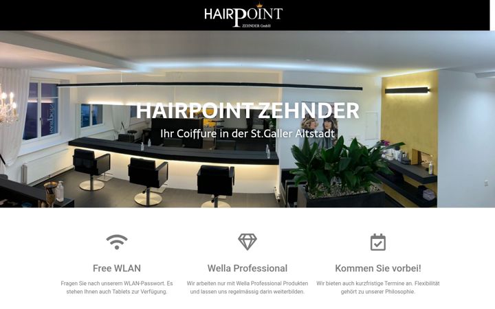 Screenshot of hairpz.ch