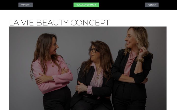 Screenshot of hairsalonsliema.com