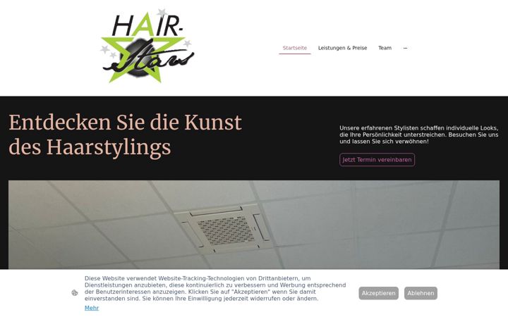 Screenshot of hairstars-nehren.de