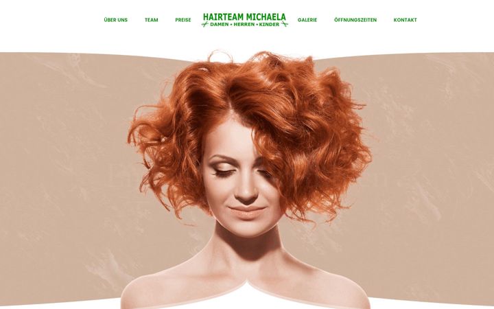 Screenshot of hairteam.at
